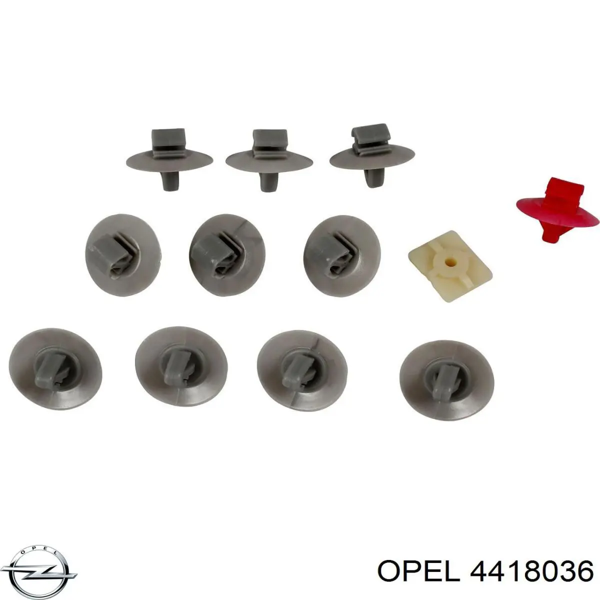 93192388 Opel Скоба тормозного заднего суппорта