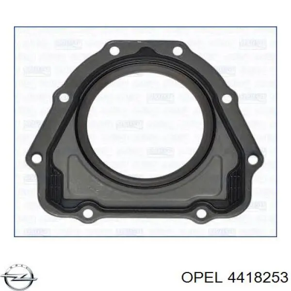 4418253 Opel vedação traseira de cambota de motor