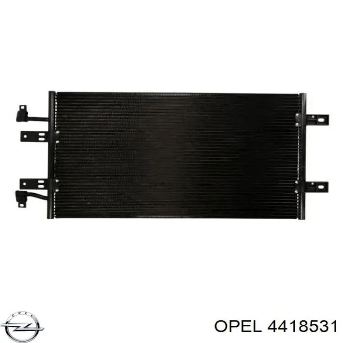 4418531 Opel радиатор кондиционера