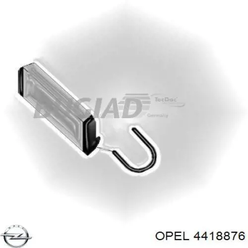 Купить 4418876 Opel Патрубок интеркулера