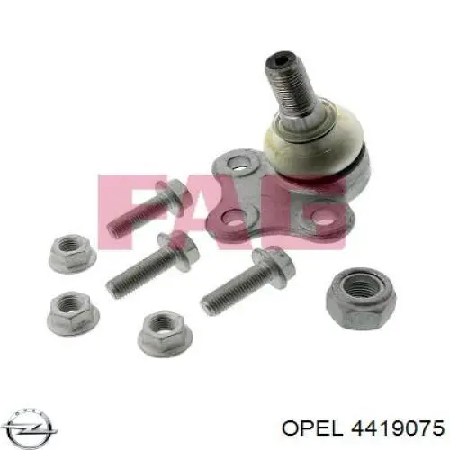 Шаровая опора, нижняя Opel 4419075 цена, от 9.95 USD