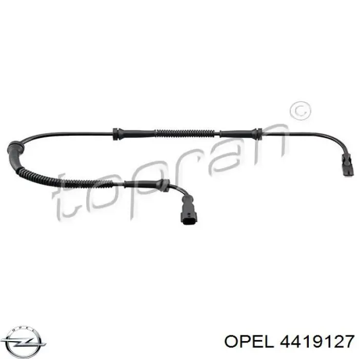 4419127 Opel датчик абс (abs передний)