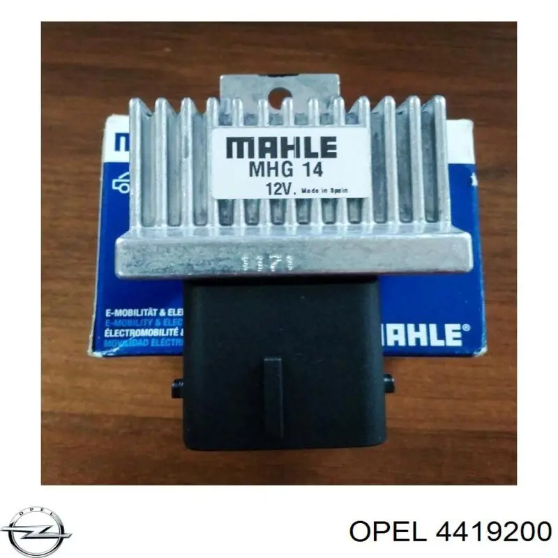 Реле свечей накаливания Opel 4419200