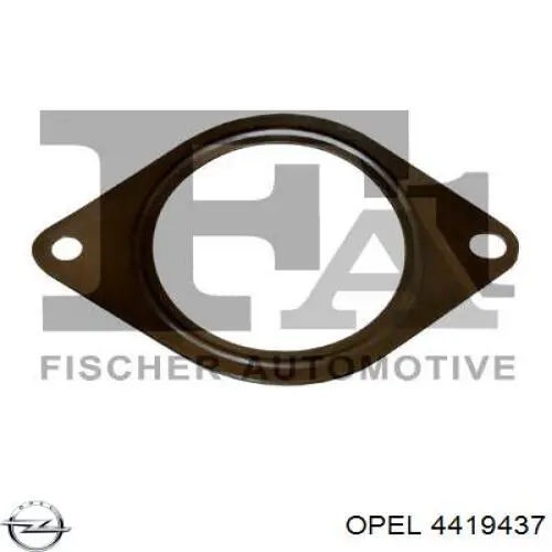 4419437 Opel vedante de tubo de admissão do silenciador