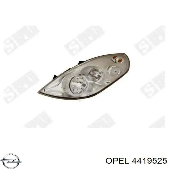 4419525 Opel фара левая