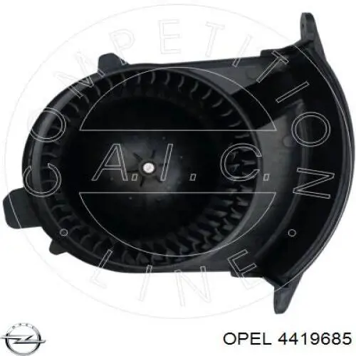 Вентилятор печки 4419685 Opel