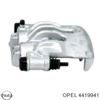 Суппорт тормозной передний левый 4419941 Opel