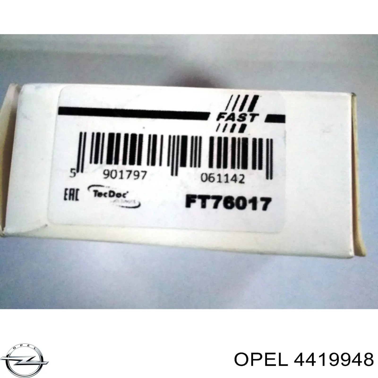 FT32449 Fast Ремкомплект суппорта тормозного, переднего