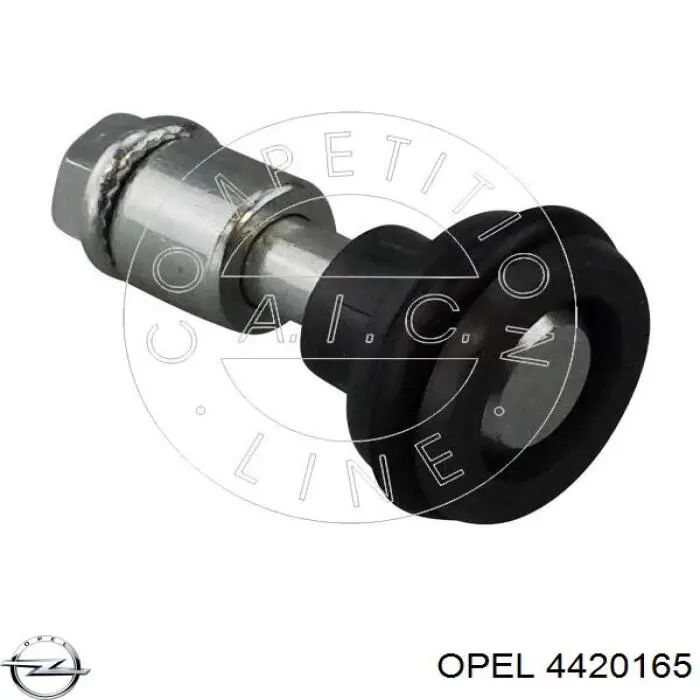 4420165 Opel rolo superior da porta lateral (deslizante)