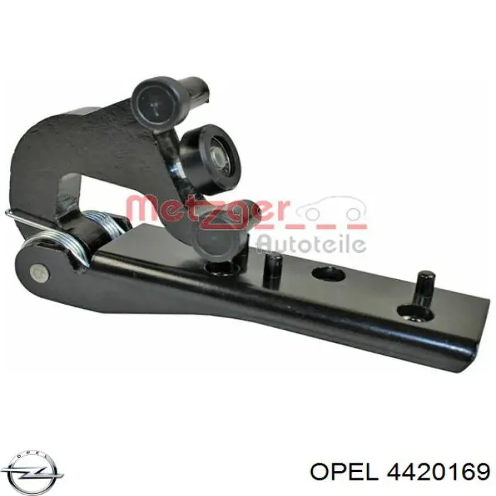Ролик двери боковой/сдвижной, правый нижний Opel 4420169 цена, от 11.14 USD