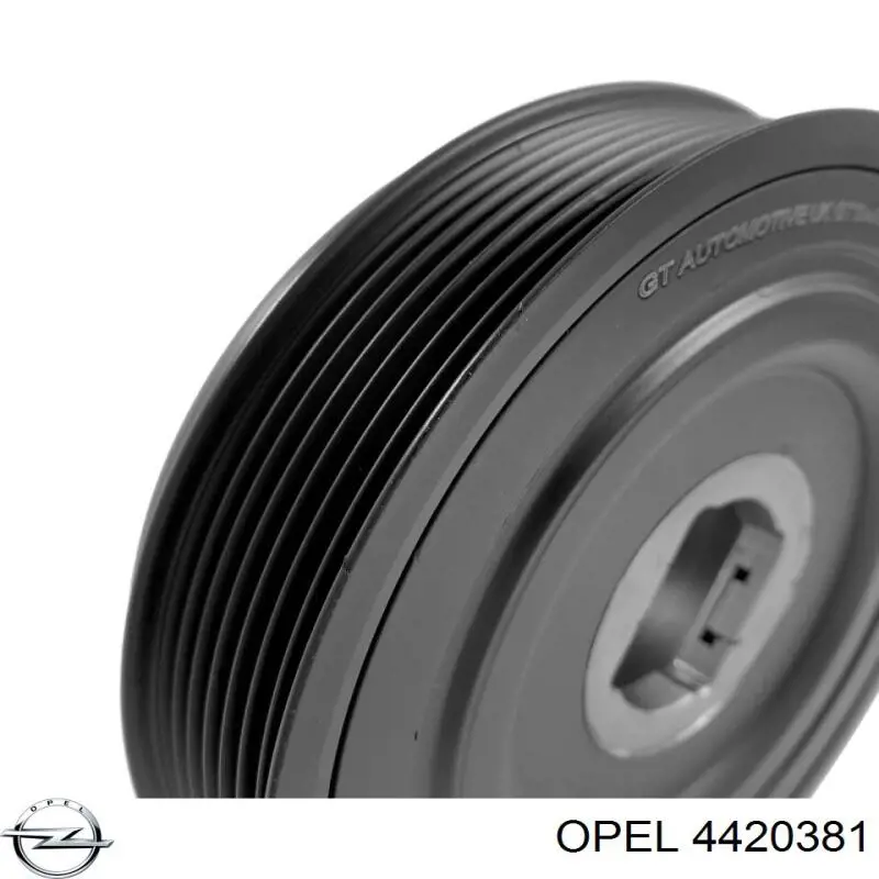 Купить 4420381 Opel Шкив-демпфер коленвала