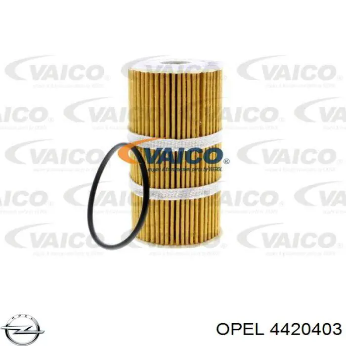 4420403 Opel Масляный фильтр двигателя