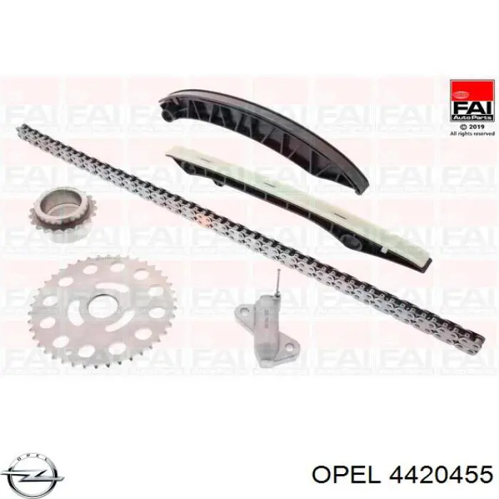 Ремкомплект ГРМ Opel 4420455 цена, от 161.37 USD