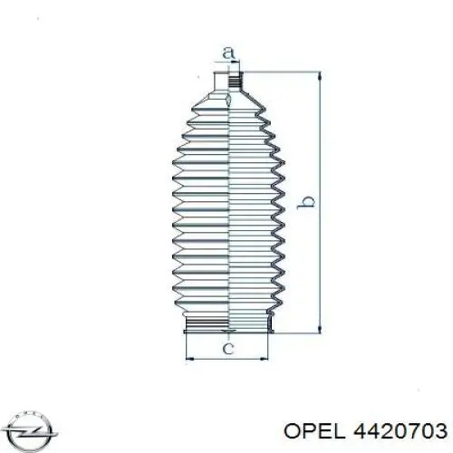 Пыльник тяги Opel 4420703 цена, от 4.48 USD