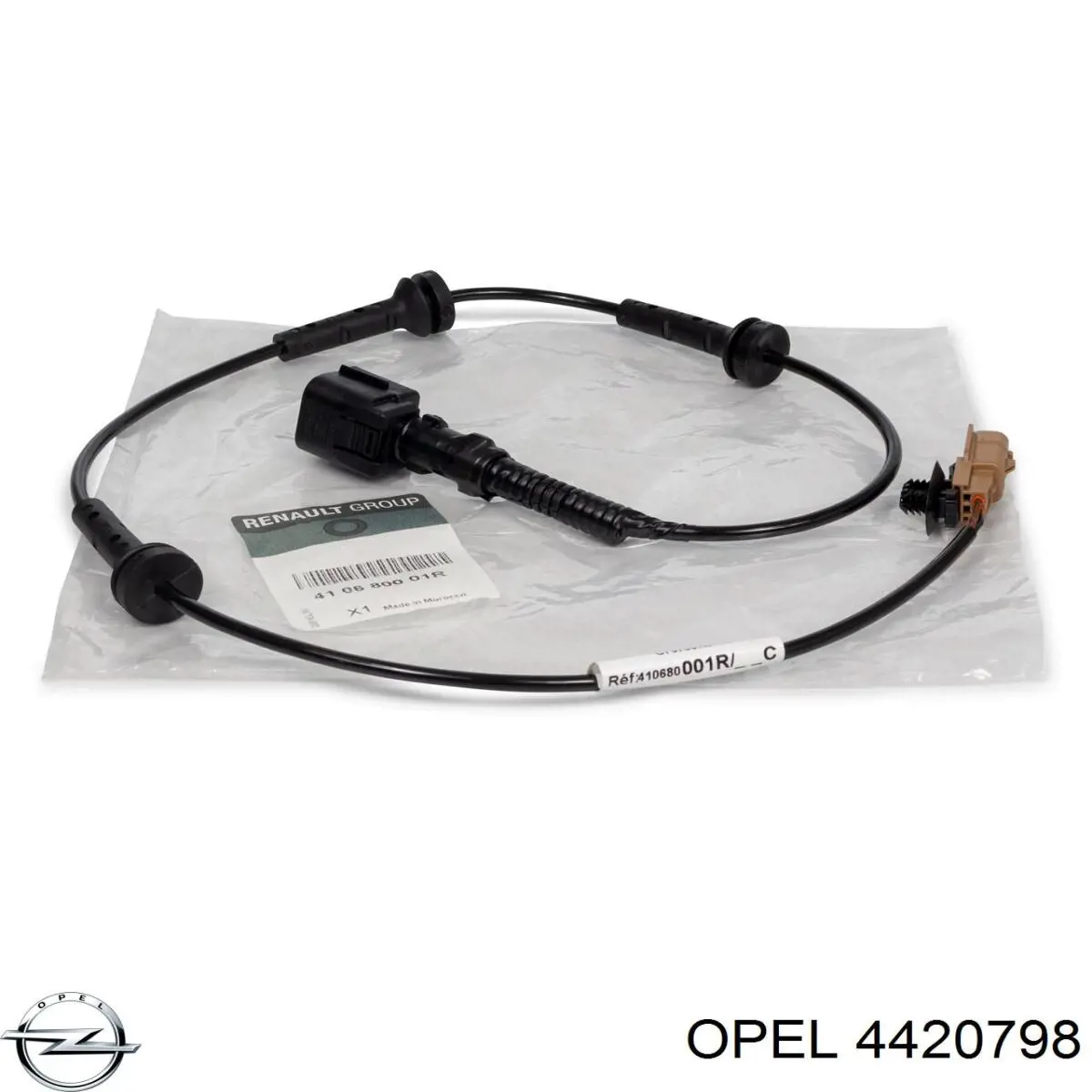 4420798 Opel fio dianteiro de sensor de desgaste das sapatas do freio