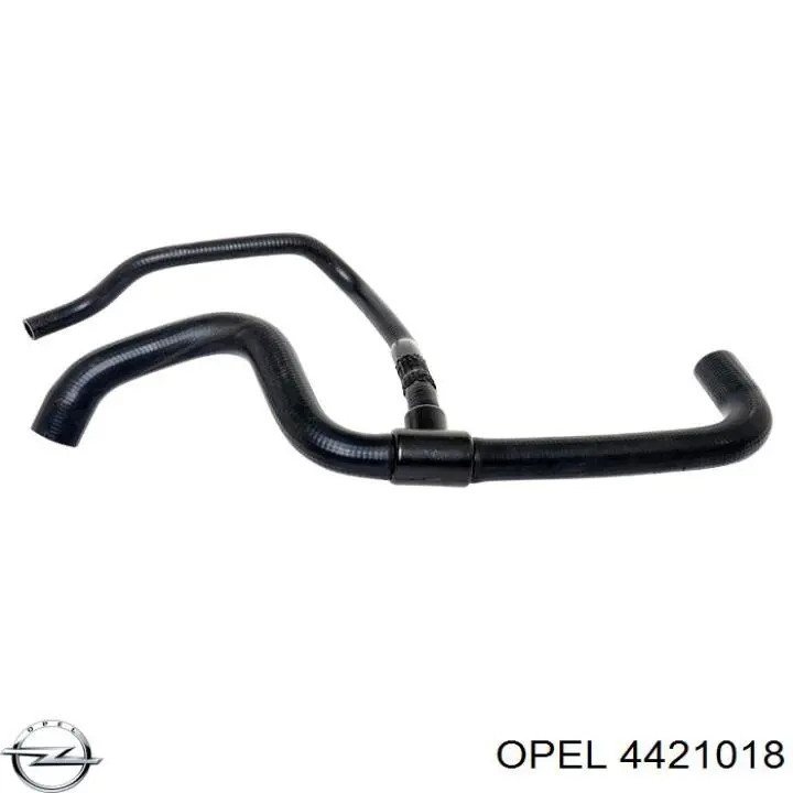 Патрубок интеркулера 4421018 Opel