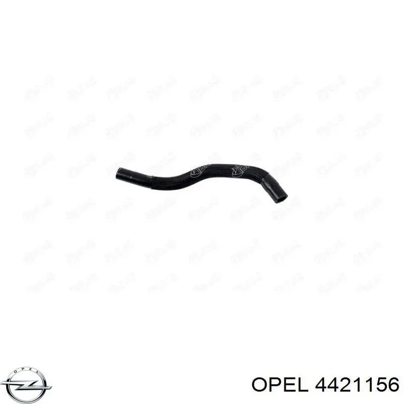 4421156 Opel mangueira (cano derivado inferior do radiador de esfriamento)