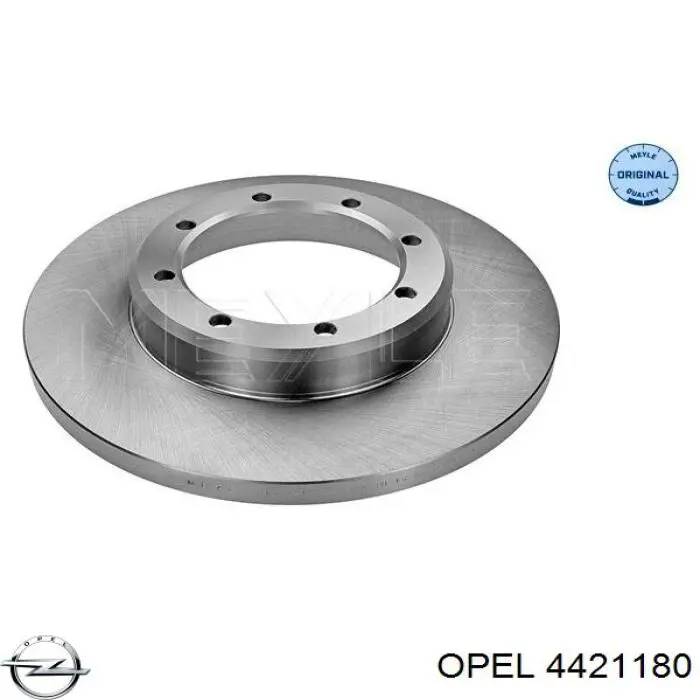 Задний тормозной диск Opel 4421180 цена, от 50.68 USD