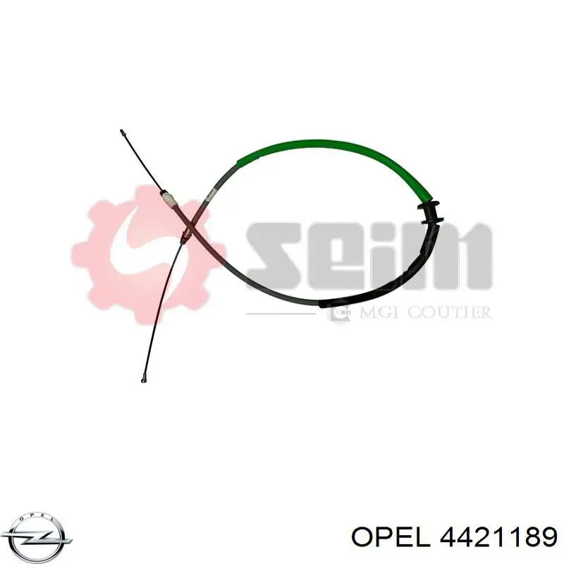 Купить 4421189 Opel Тормоз стояночный