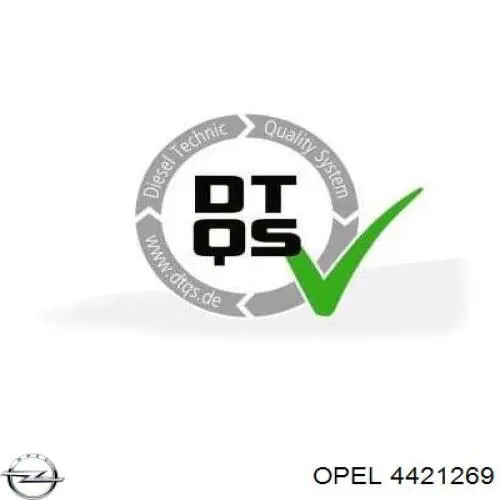 4421269 Opel lanterna da luz de fundo de matrícula traseira