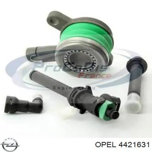 Цилиндр сцепления рабочий с выжимным подшипником Opel 4421631 цена, от 78.27 USD