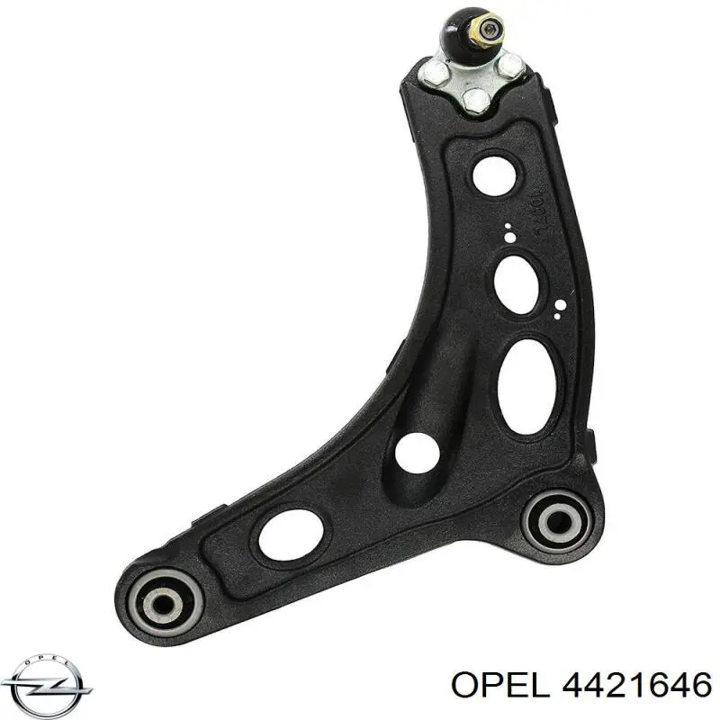 Передний нижний рычаг Opel 4421646
