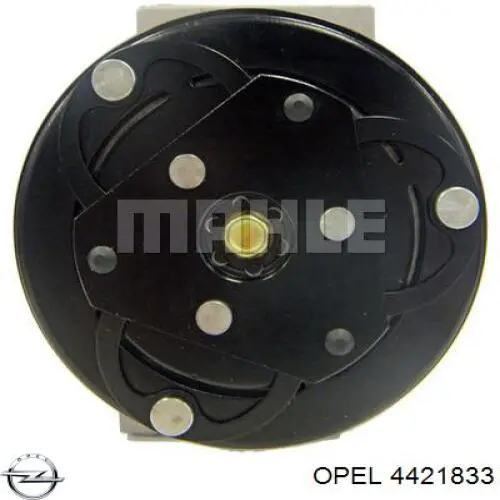 Компрессор системы кондиционирования Opel 4421833 цена, от 292.11 USD