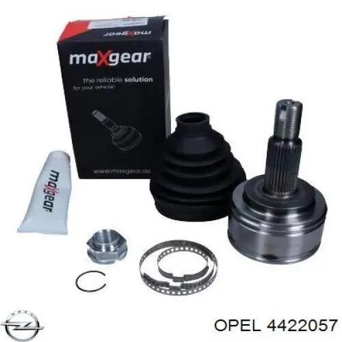 Привод передний правый Opel 4422057 цена, от 110.87 USD