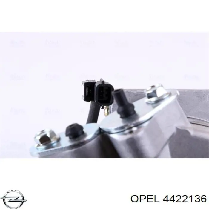 Компрессор кондиционера 4422136 Opel