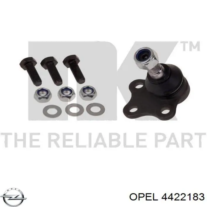 Нижняя шаровая опора 4422183 Opel
