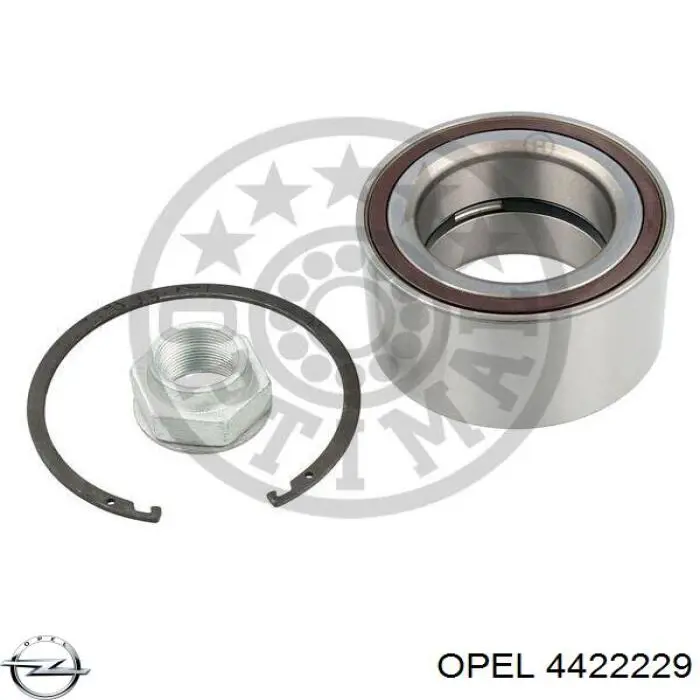 Купить 4422229 Opel Подшипник передней ступицы