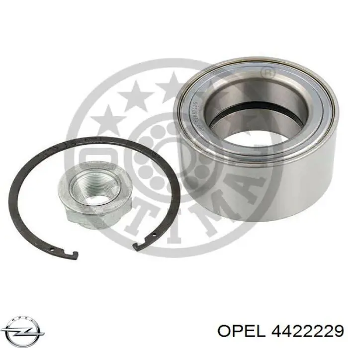 Комплект подшипника ступицы колеса Opel 4422229 цена, от 46.77 USD