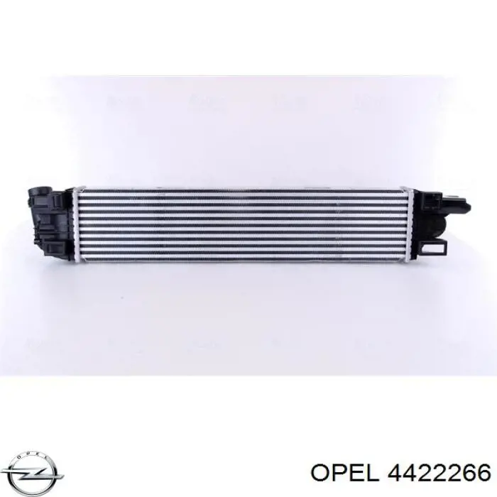 4422266 Opel radiador de intercooler