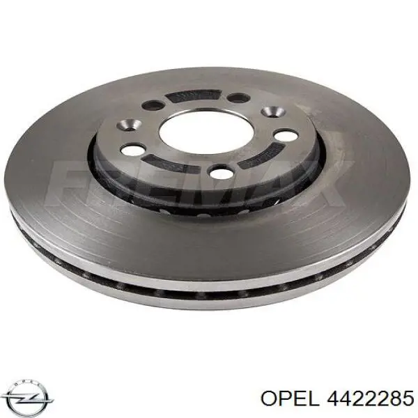 4422285 Opel Диск тормозной передний