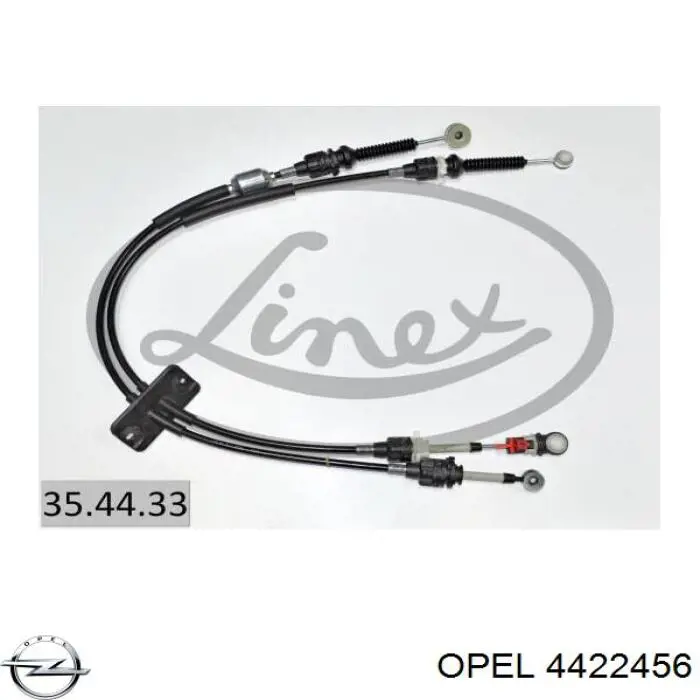 Купить 4422456 Opel Трос коробки передач