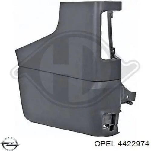 FP5642951 FPS Клык заднего бампера левый