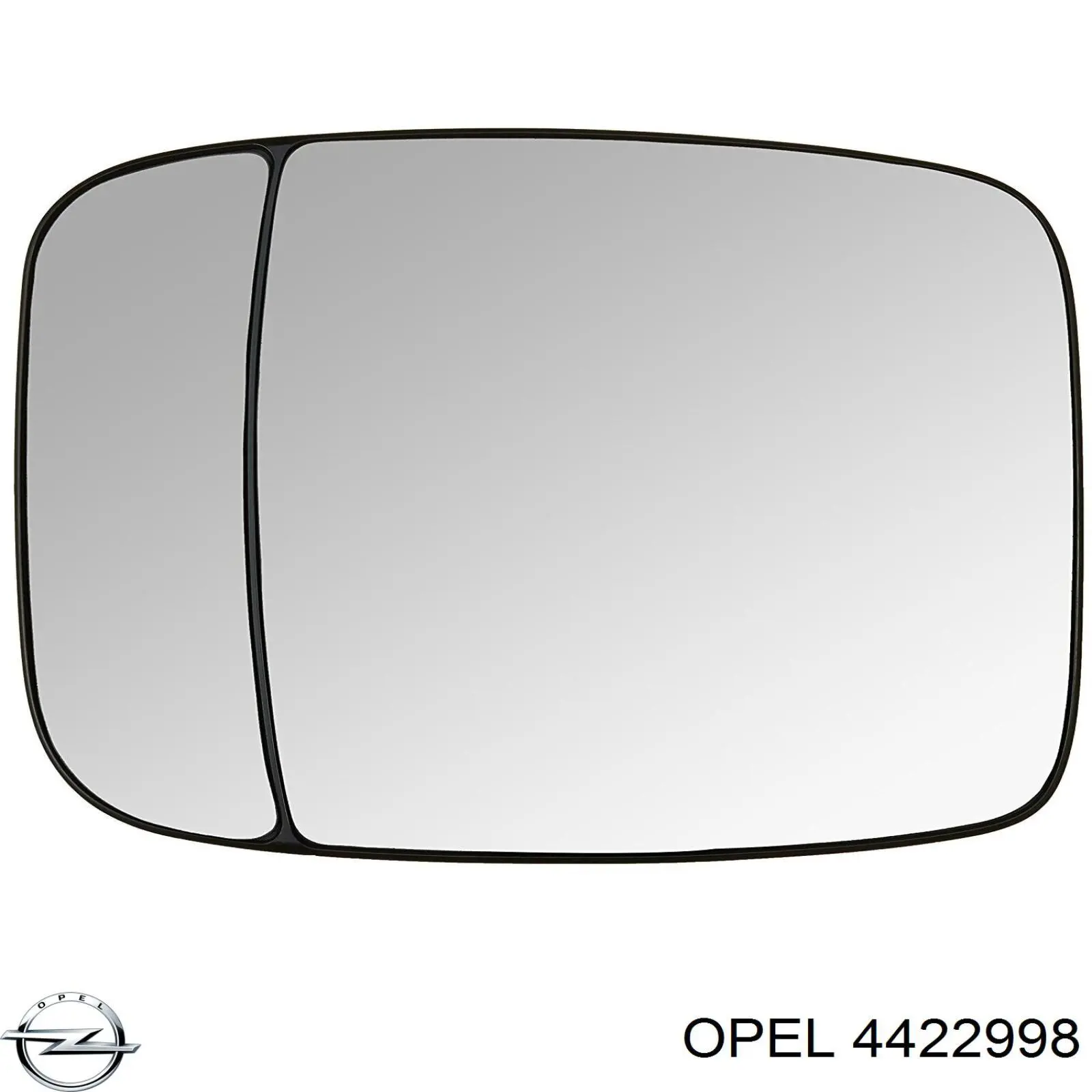 Зеркало заднего вида, левое Opel 4422998 цена, от 101.30 USD