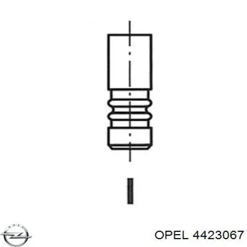 4423067 Opel клапан выпускной