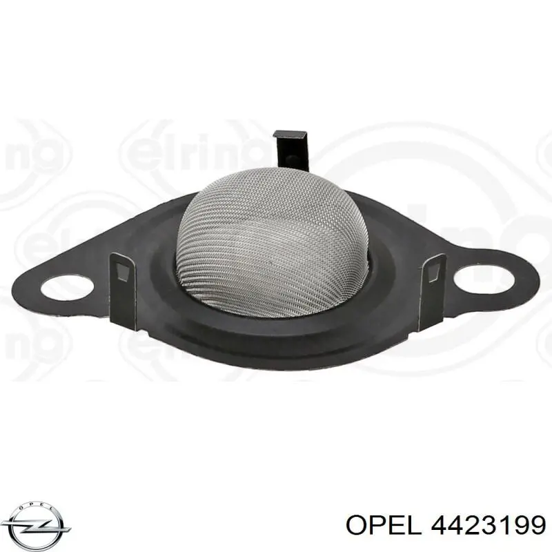 4423199 Opel vedante de válvula egr de recirculação