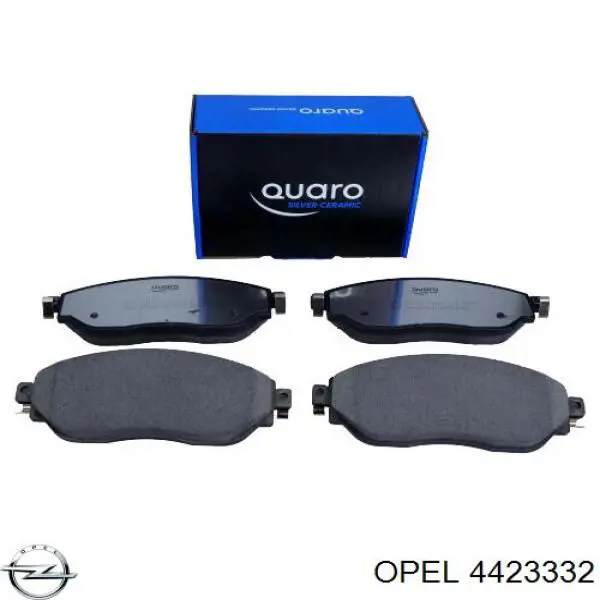 Купить 4423332 Opel Колодки тормозные
