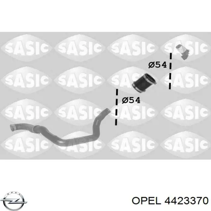 Купить 4423370 Opel Патрубок интеркулера