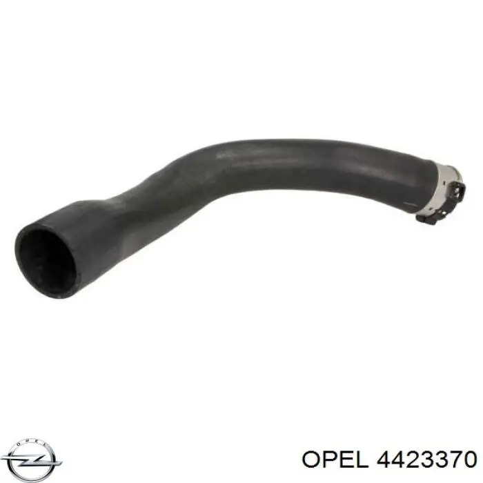 Шланг/патрубок интеркуллера Opel 4423370 цена, от 48.63 USD