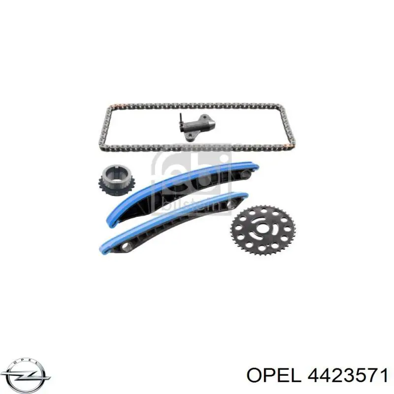 Ремкомплект ГРМ Opel 4423571 цена, от 49.86 USD