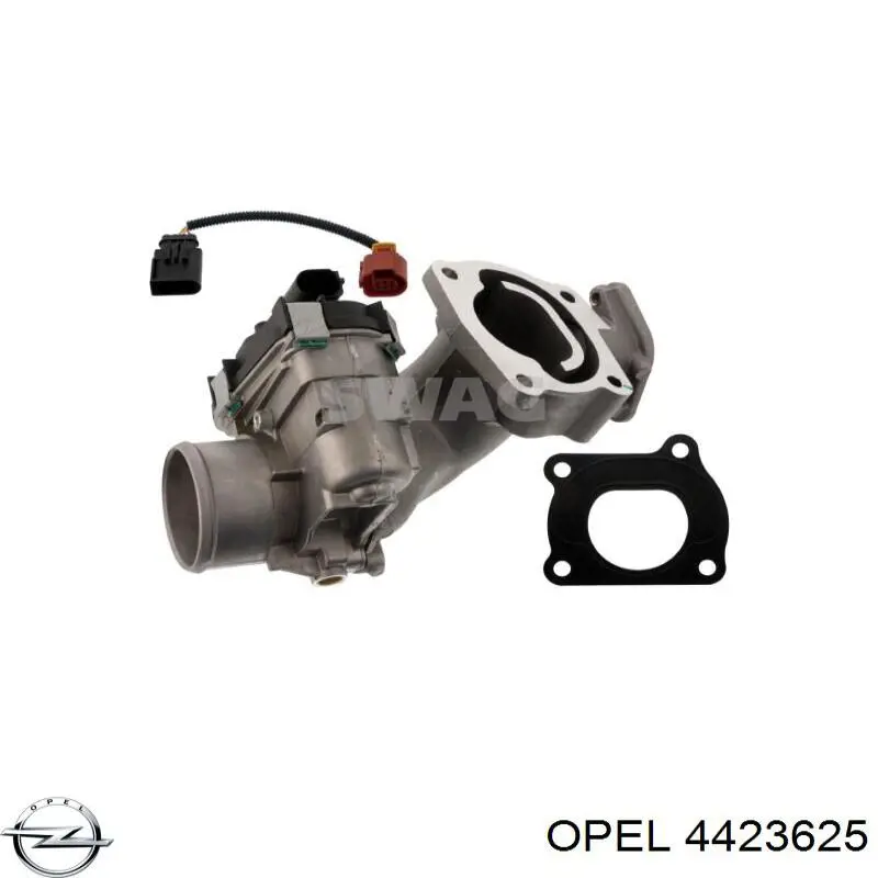 Прокладка коллектора 4423625 Opel