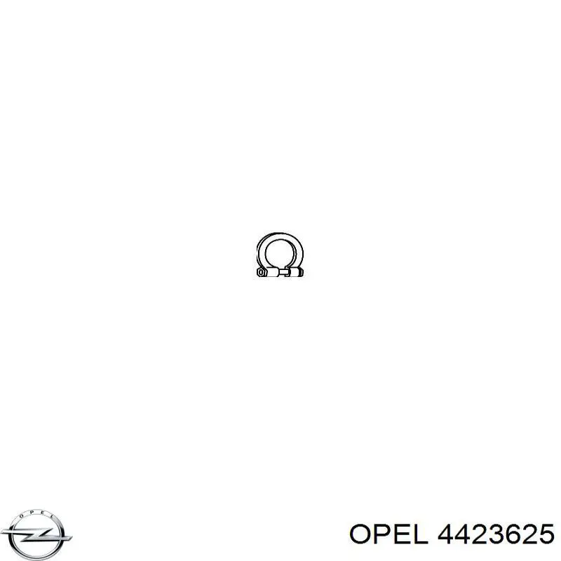 Прокладка выпускного коллектора Opel 4423625