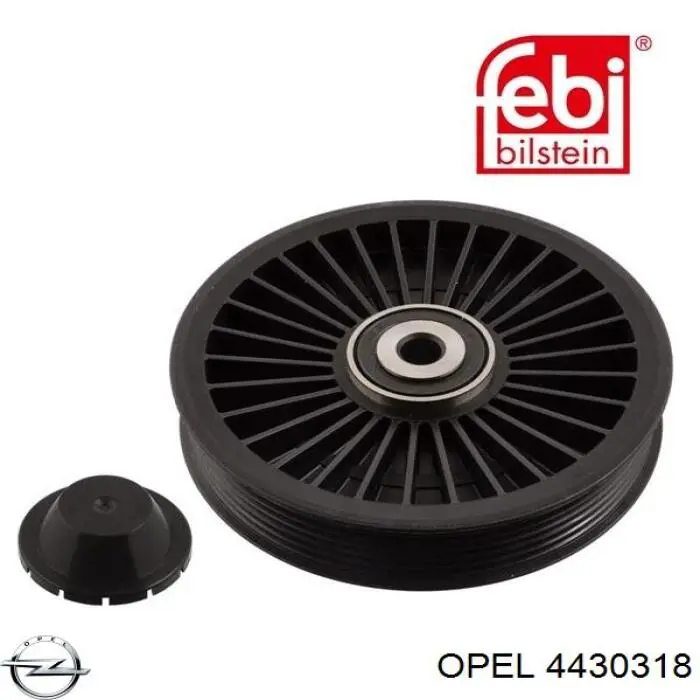 Паразитный ролик приводного ремня Opel 4430318 цена, от 19.49 USD
