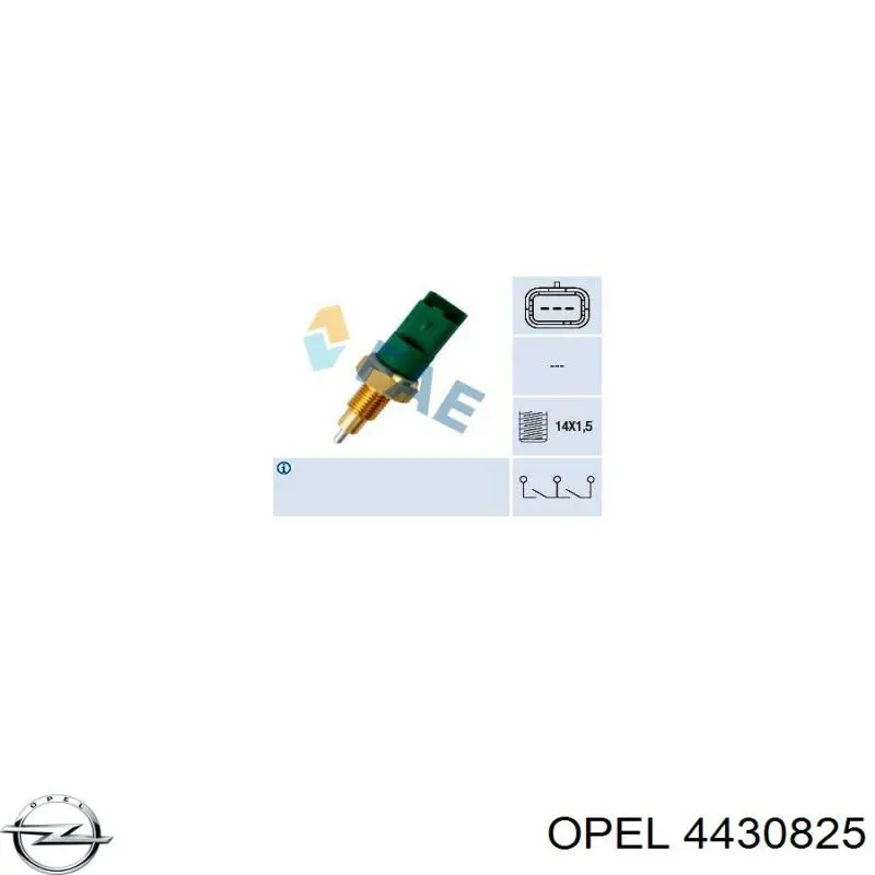 Включатель фонарей заднего хода Opel 4430825 цена, от 10.20 USD