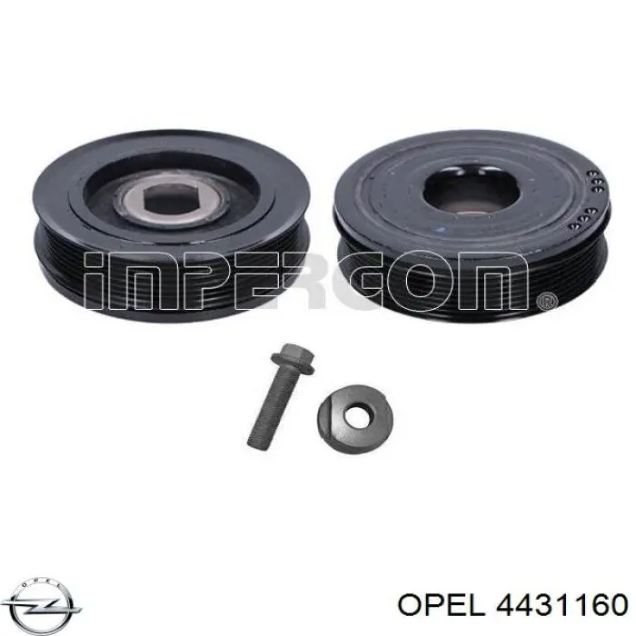 4431160 Opel polia de cambota