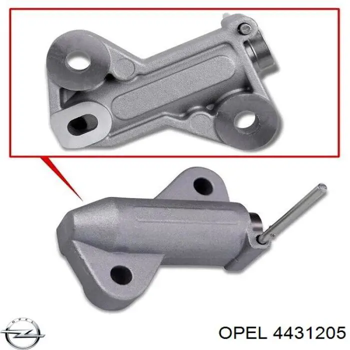 Комплект цепи ГРМ 4431205 Opel