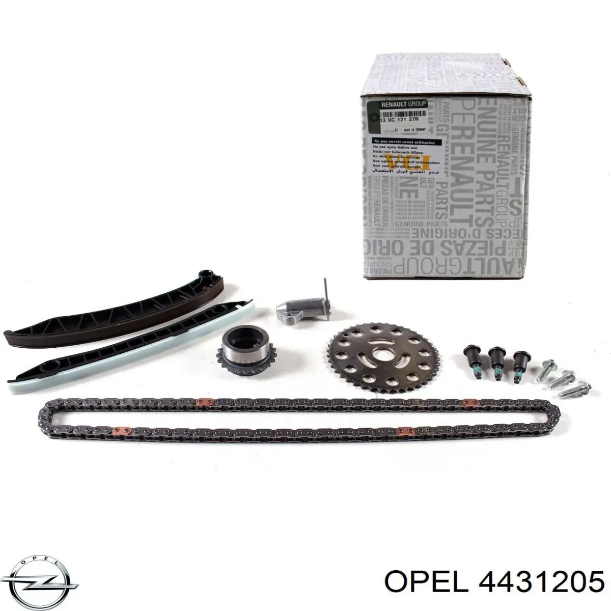 Ремкомплект ГРМ Opel 4431205 цена, от 95.47 USD